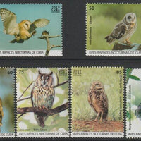 Cuba 2019 Birds of Prey perf set of 6 unmounted mint