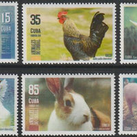 Cuba 2019 Barnyard Animals perf set of 6 unmounted mint