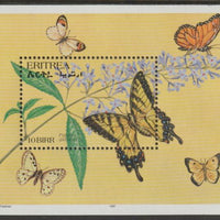 Eritrea 1997 Tiger Swallowtail Butterfly perf souvenir sheet unmounted mint SG MS379b