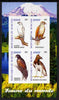 Burundi 2011 Fauna of the World - Birds of Prey imperf sheetlet containing 4 values unmounted mint
