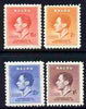Nauru 1937 KG6 Coronation set of 4 unmounted mint SG 443-47