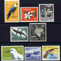 Nauru 1963-65 definitive set of 8 values complete unmounted mint SG 57-64