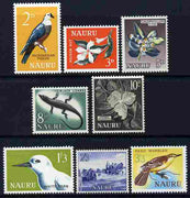 Nauru 1963-65 definitive set of 8 values complete unmounted mint SG 57-64