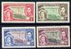 Southern Rhodesia 1937 KG6 Coronation perf set of 4 unmounted mint, SG 36-39