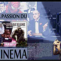 Guinea - Conakry 2010 The Passion for the Cinema perf m/sheet unmounted mint