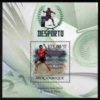 Mozambique 2010 Sport - Table Tennis - Men perf m/sheet unmounted mint