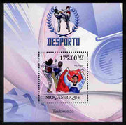 Mozambique 2010 Sport - Taekwondo perf m/sheet unmounted mint