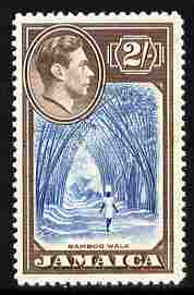 Jamaica 1938-52 KG6 Bamboo Walk 2s unmounted mint, SG 131