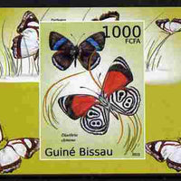 Guinea - Bissau 2010 Butterflies #01 individual imperf deluxe sheet unmounted mint. Note this item is privately produced and is offered purely on its thematic appeal