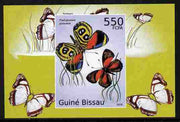 Guinea - Bissau 2010 Butterflies #03 individual imperf deluxe sheet unmounted mint. Note this item is privately produced and is offered purely on its thematic appeal