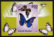 Guinea - Bissau 2010 Butterflies #04 individual imperf deluxe sheet unmounted mint. Note this item is privately produced and is offered purely on its thematic appeal