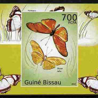 Guinea - Bissau 2010 Butterflies #05 individual imperf deluxe sheet unmounted mint. Note this item is privately produced and is offered purely on its thematic appeal