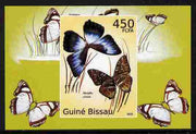 Guinea - Bissau 2010 Butterflies #06 individual imperf deluxe sheet unmounted mint. Note this item is privately produced and is offered purely on its thematic appeal