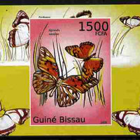 Guinea - Bissau 2010 Butterflies #08 individual imperf deluxe sheet unmounted mint. Note this item is privately produced and is offered purely on its thematic appeal