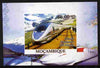 Mozambique 2010 Japanese High Speed Trains #6 individual imperf deluxe sheet unmounted mint. Note this item is privately produced and is offered purely on its thematic appeal