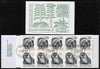 Sweden 1989 Animals in Threatened Habitats 23k booklet complete with first day cancels, SG SB414
