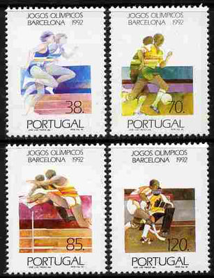 Portugal 1992 Barcelona Olympics - 2nd issue perf set of 4 unmounted mint SG 2295-8