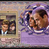 Guinea - Conakry 2010 The Royal Engagement - Prince William & Kate perf souvenir sheet unmounted mint