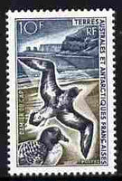 French Southern & Antarctic Territories 1962-72 Pintado Petrels 10f unmounted mint, SG 28