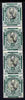 South Africa 1930-45 Springbok 1/2d vert coil strip of 4 with two Afrikaans inscriptions together, mounted mint SG 42a