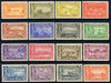 Bahamas 1948 KG6 Eleuthera set of 16 mounted mint, SG 178-93