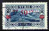 Syria 1928 7p50 on 2p50 light blue, fine used single with 'no stop' variety as SG224a
