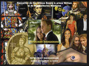 Madagascar 2010 Royal Engagement - William & Kate #2 perf s/sheet unmounted mint. Note this item is privately produced and is offered purely on its thematic appeal