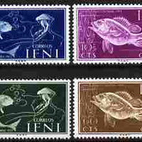 Ifni 1953 Colonial Stamp Day set of 4 - Fish SG 97-100
