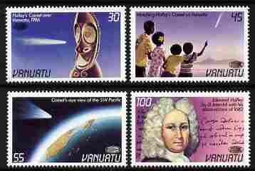 Vanuatu 1986 Halley's Comet set of 4 unmounted mint SG 438-41