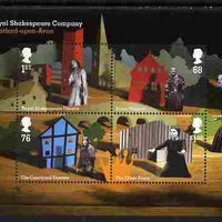 Great Britain 2011 Royal Shakespeare Company perf m/sheet unmounted mint