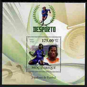 Mozambique 2010 Sport - Football perf m/sheet unmounted mint, Scott #2036