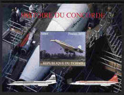 Chad 2011 History of Concorde perf m/sheet unmounted mint. Note this item is privately produced and is offered purely on its thematic appeal