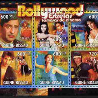 Guinea - Bissau 2010 Bollywood - Indian Cinema perf sheetlet containing 6 values unmounted mint, Michel 5173-76