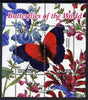 Malawi 2011 Butterflies of the World #5 perf sheetlet containing 2 values cto used