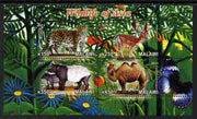 Malawi 2011 Wildlife of Asia #2 perf sheetlet containing 4 values unmounted mint