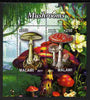 Malawi 2011 Mushrooms #3 perf sheetlet containing 2 values unmounted mint