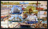 Malawi 2011 Tall Ships perf sheetlet containing 4 values cto used