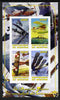 Burundi 2011 Aircraft of WW1 #1 imperf sheetlet containing 4 values unmounted mint