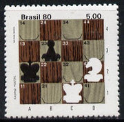 Brazil 1980 Postal Chess unmounted mint, SG 1874