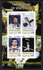 Somaliland 2011 History of Space - USSR #05 imperf sheetlet containing 4 values unmounted mint
