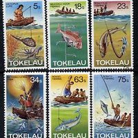 Tokelau 1982 Fishing Methods set of 6 unmounted mint SG 85-90*