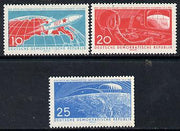 Germany - East 1961 First Manned Space Flight set of 3 unmounted mint, SG E556-58