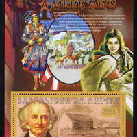 Guinea - Conakry 2010-11 Presidents of the USA #08 - Martin Van Buren perf s/sheet unmounted mint Michel BL 1882