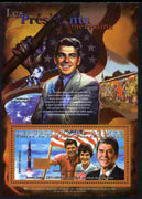 Guinea - Conakry 2010-11 Presidents of the USA #40 - Ronald Reagan perf s/sheet unmounted mint Michel BL 1930