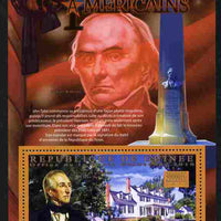 Guinea - Conakry 2010-11 Presidents of the USA #10 - John Tyler perf s/sheet unmounted mint Michel BL 1884