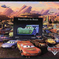 Benin 2011 Cars 2 imperf m/sheet #4 unmounted mint. Note this item is privately produced and is offered purely on its thematic appeal