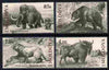 Moldova 2010 Pre-historic Animals perf set of 4 unmounted mint