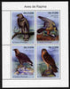 St Thomas & Prince Islands 2011 Birds of Prey perf sheetlet containing 4 values unmounted mint