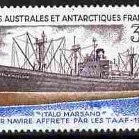French Southern & Antarctic Territories 1993 Italo Marsano (freighter) 3f70 unmounted mint SG 315