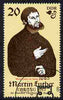 Germany - East 1983 500th Birth Anniversary of Martin Luther (Protestant) perf 20pf fine used